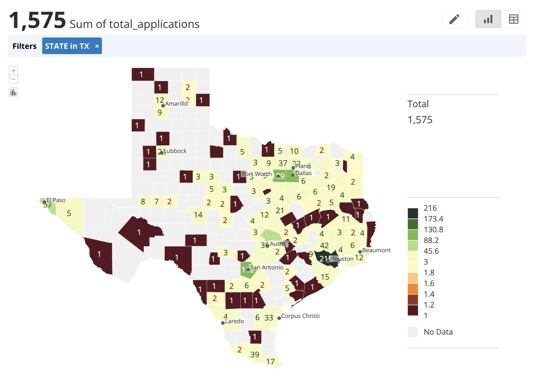 Map by County