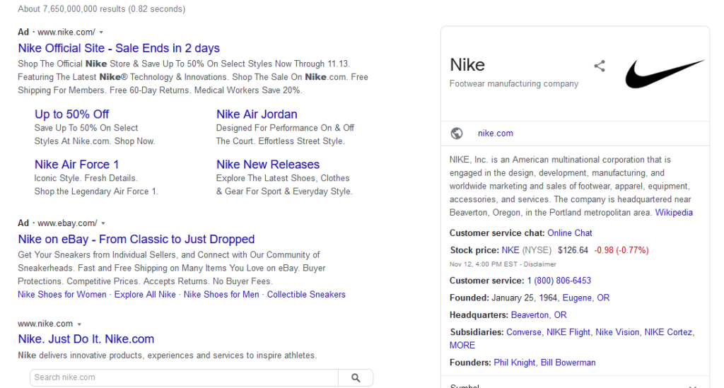 Nike Knowledge Graph